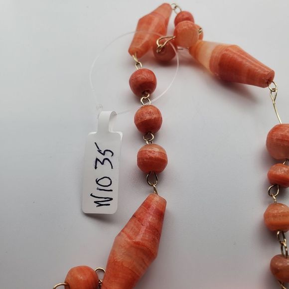 Beaded sunset lantern‎ necklace 😍 N1035 - Picture 4 of 4